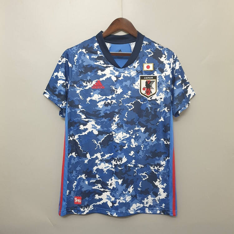 Japan 2020 Home Blue Soccer Jersey Football Shirt - Official Replica