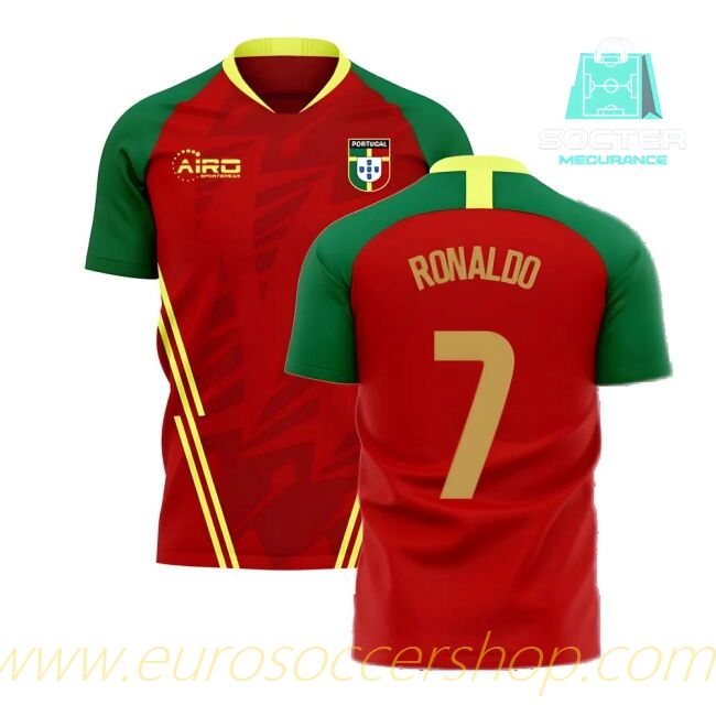 2025-26 Collection International Portugal Home Football Shirt Libero Collection (RONALDO 7)