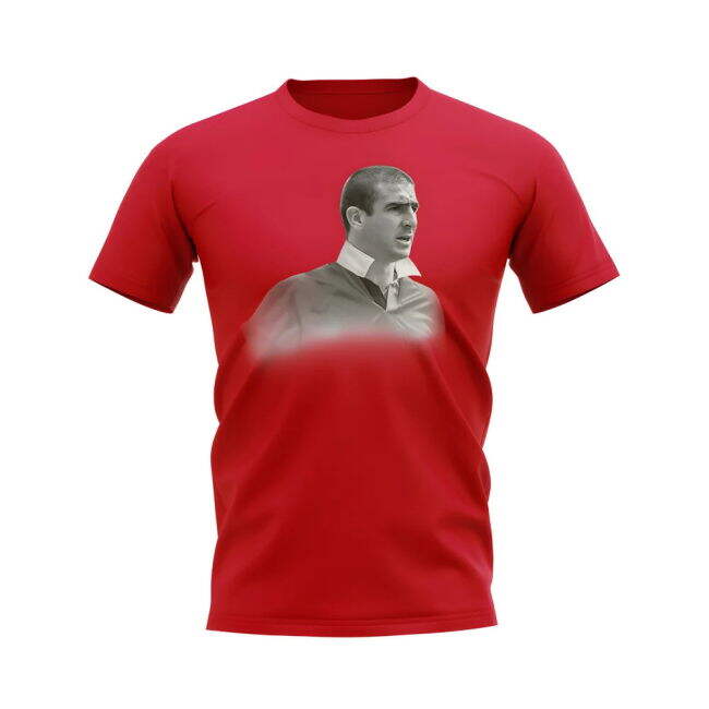 Eric Cantona Manchester United Legend T-Shirt (Red)