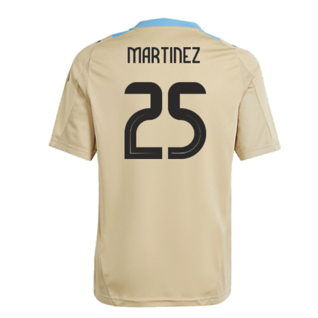 Soccer 2024-2025 Argentina Training Jersey (Hazy Beige) - Kids