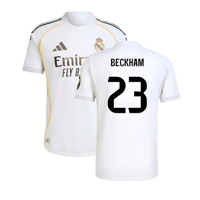 Real Madrid (rm) 2025-2026 Home Kit - Authentic Fan Edition