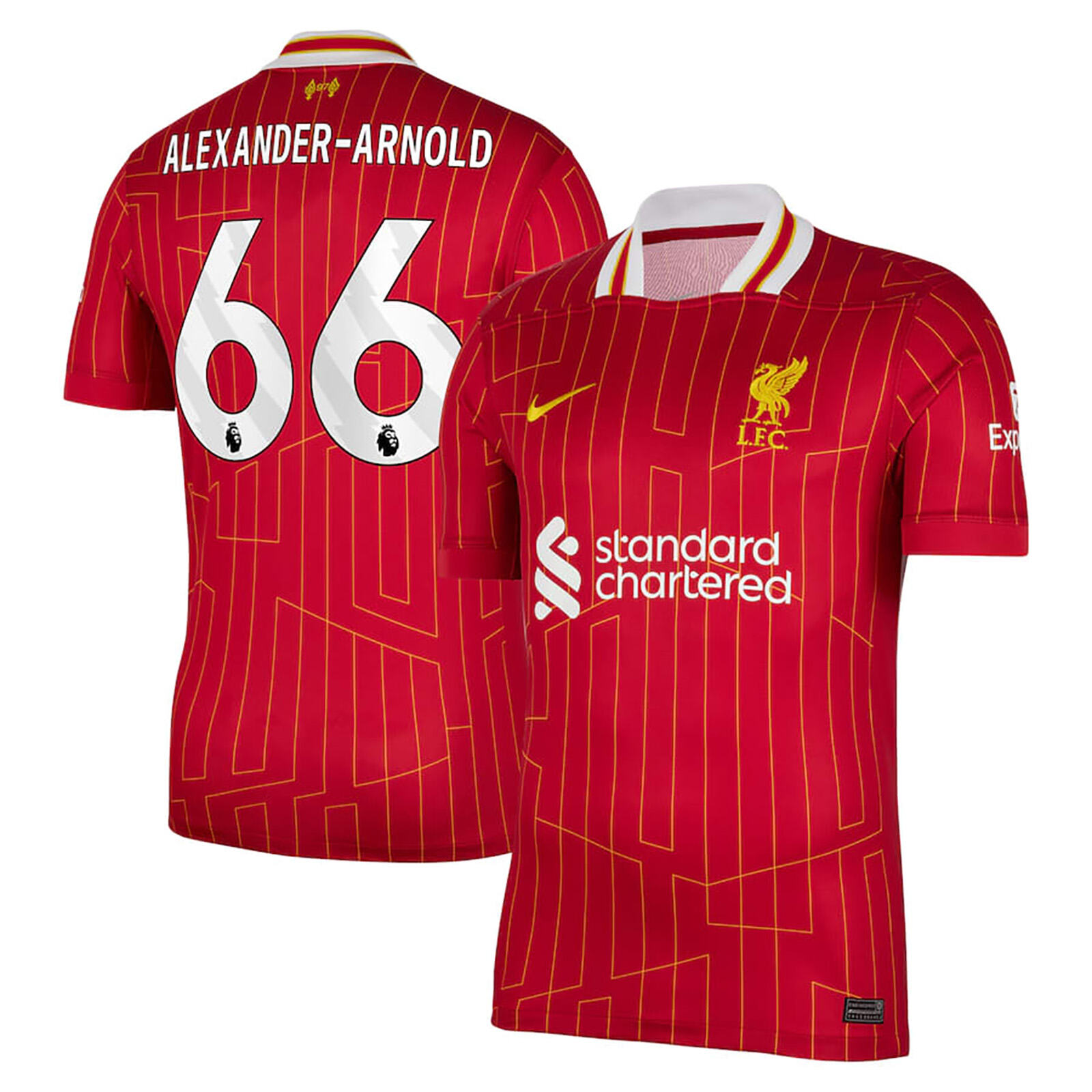 Nike Liverpool arnold #66 Home Jersey 24/25 breathable soccer