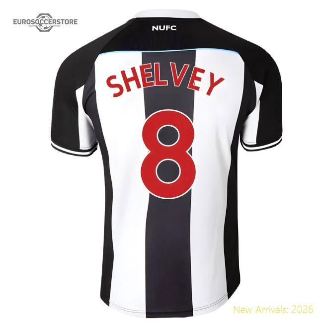 Outstanding 2021-2022 Newcastle United Home Shirt (shelvey 8)