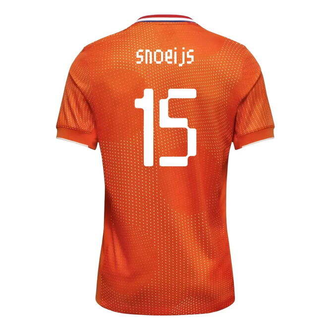 Kids Netherlands Team Traditional Home Football Shirt