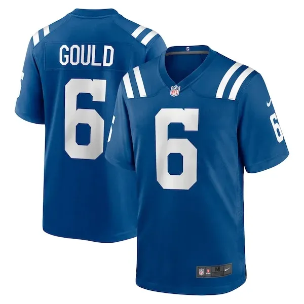 None Anthony Gould Game Jersey - Royal | NFL Player Jersey | NFL Footb