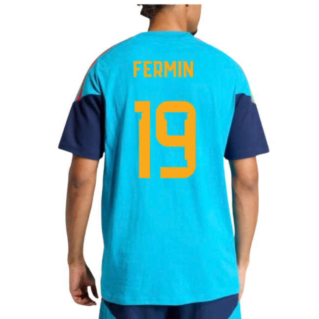 Premium 2026/27 Spain Nt Training Tee (bold Aqua) (fermin 19