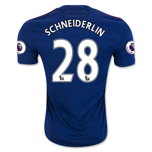Manchester United Away 2016-17 SCHNEIDERLIN 28 Soccer Jersey Shirt -