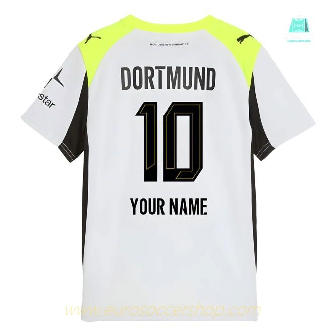 2025-2026 Borussia Dortmund Away Shirt (Kids) (Your Name)