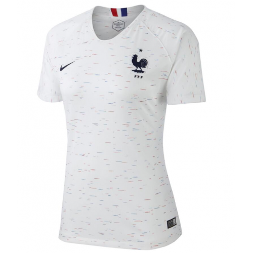 France Away 2018 Women's World Cup Soccer Jersey Shirt - World Cup