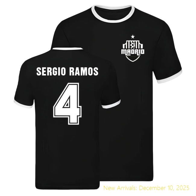 Real Madrid (rm) T-shirt - Ramos #spanish Captain - Real Madrid