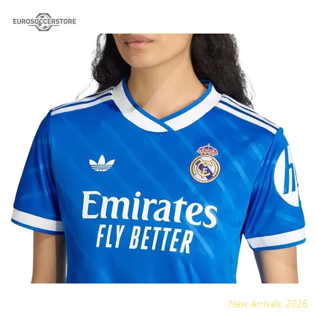Premium Third Real Madrid Jersey 2025-2026 Quick-dry Moisture-wicking