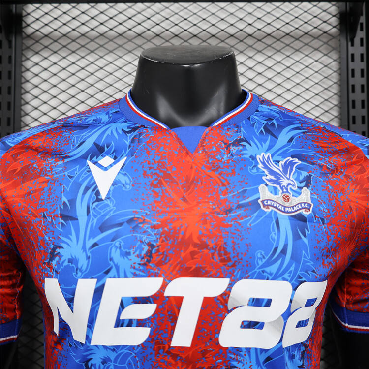 Authentic Crystal Palace 2425 Home Match Shirt - Official Replica