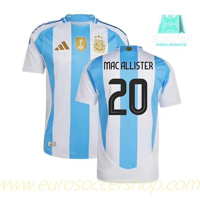 2024-2025 Season Albiceleste High Quality Home (MAC ALLISTER 20)