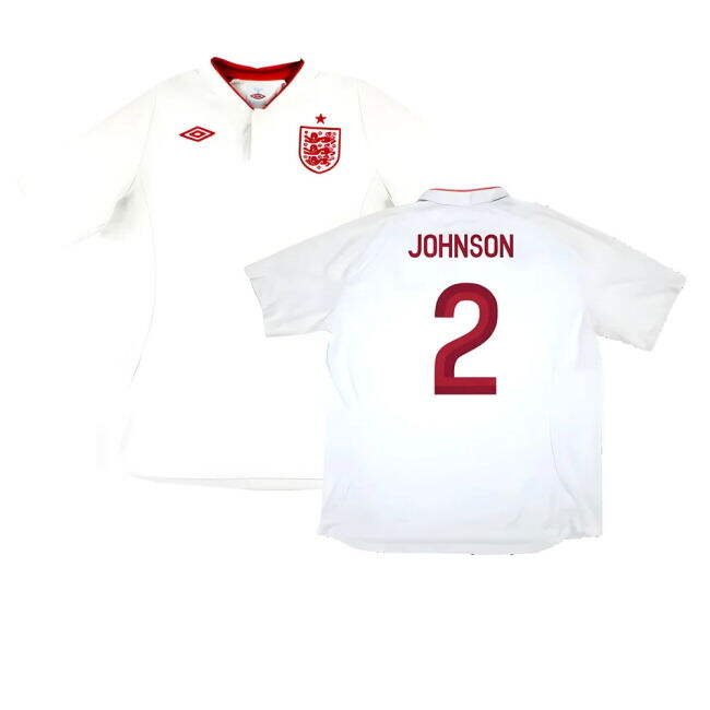 England 2012-13 Home (Mint) (Johnson 2)