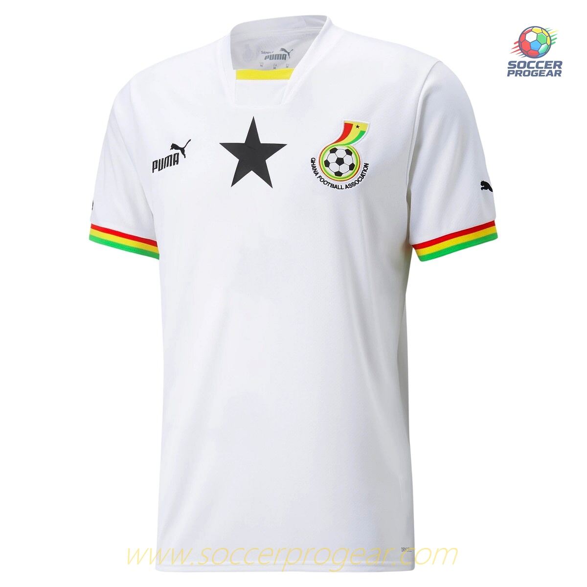 GHANA WORLD CUP HOME SHIRT 2022