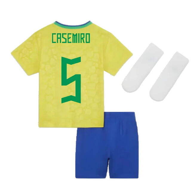 Brazil official style Home Kit 2022-2023 (Adult