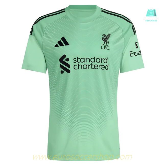 2025-2026 Liverpool Home Goalkeeper Shirt (Glory Mint) - Kids