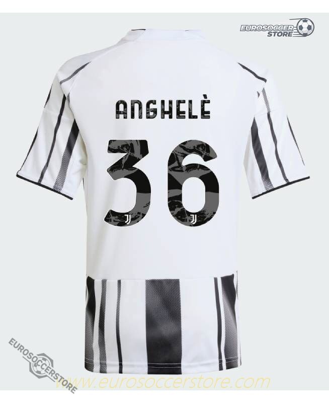 Juventus 25-26 Home ANGHELÈ 36 Jersey with Jeep Sponsor