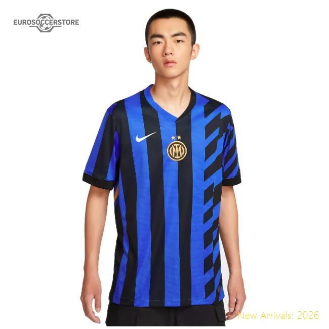 Inter Milan Calcio Lautaro Home Premium Jersey Nike Dri-fit