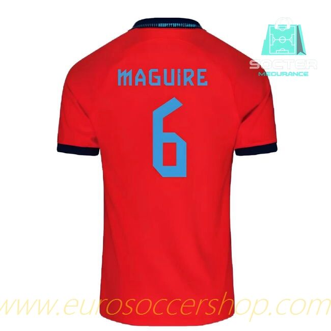 2022-2023 England National Team FIFA Approved Away Jersey Youth Version (Maguire 6)