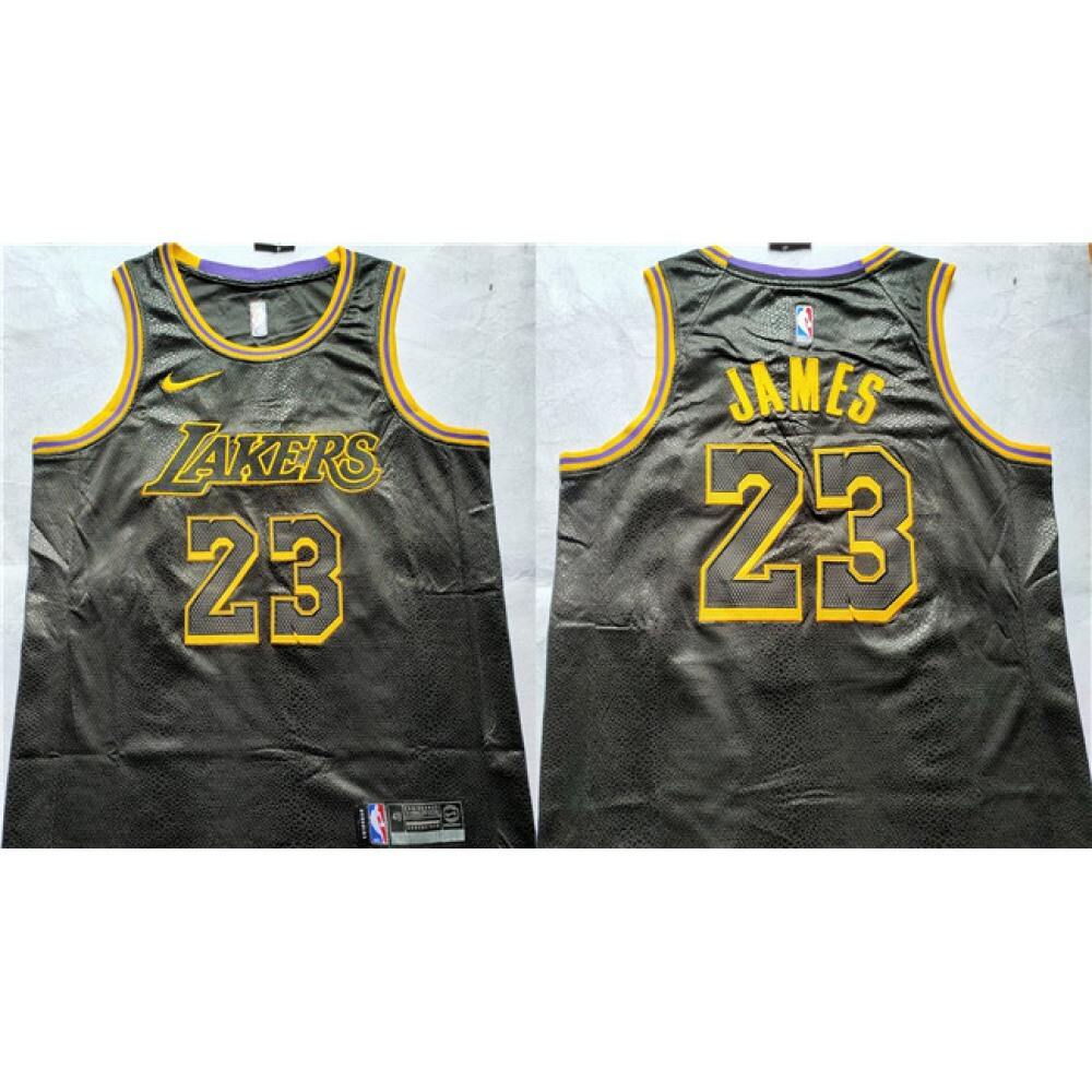 Performance Jersey Los Angeles Lakers LeBron James23 Black -