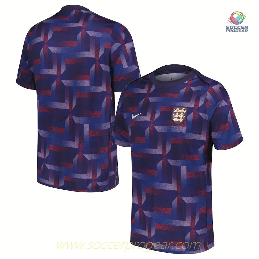England 2025 Season 2026 Pre Match Shirt Blue