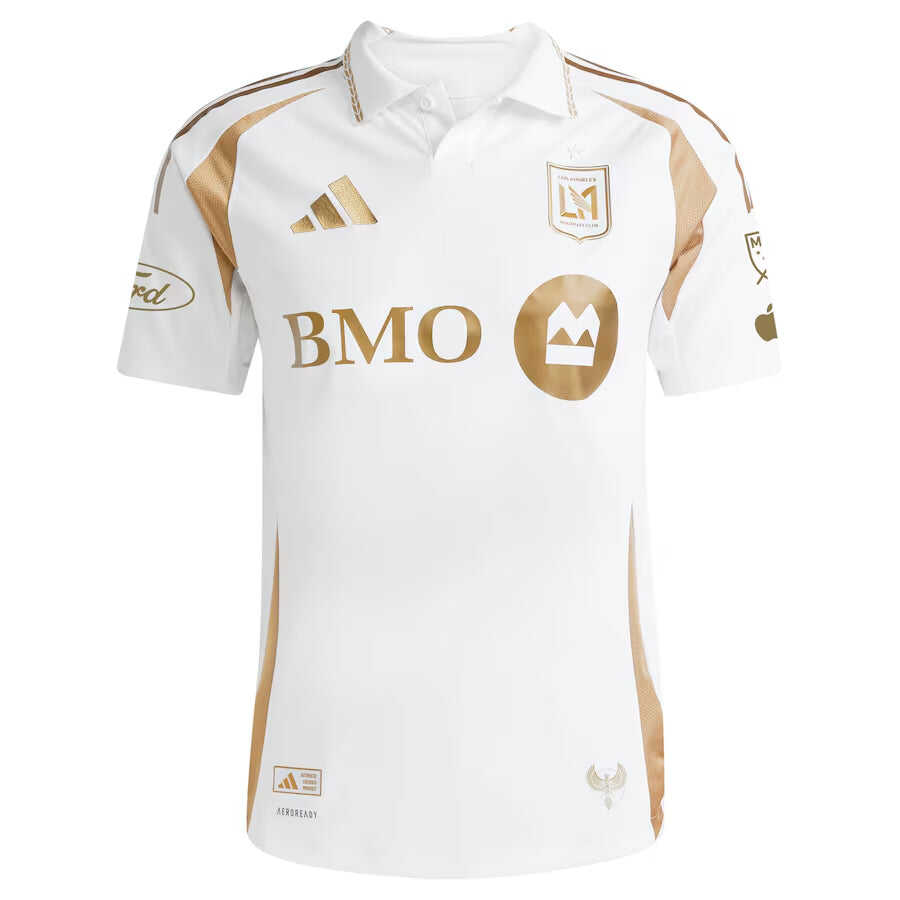 Player Version Men's LAFC #7 Son Heung-Min White 2025 Away - Slim FitA