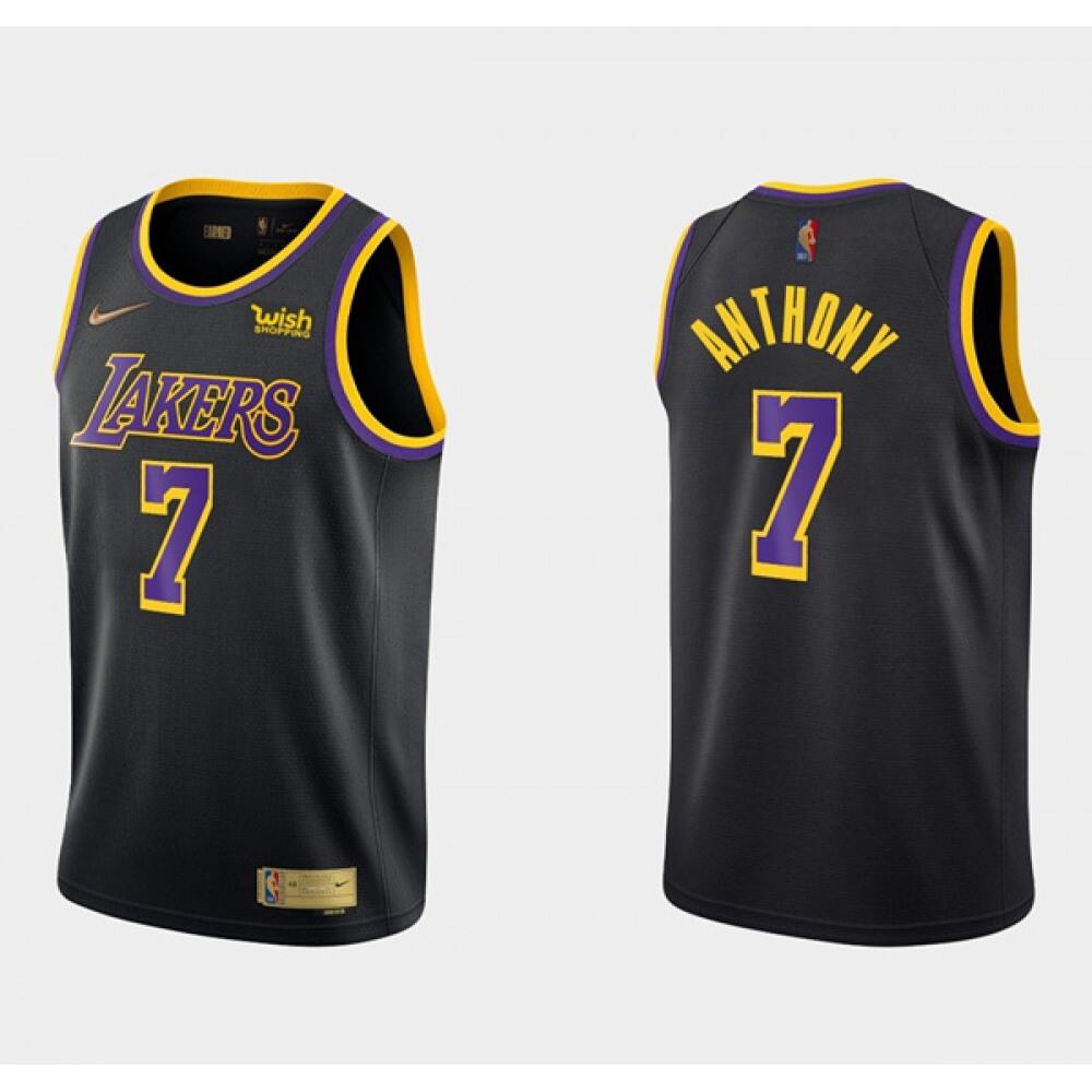 Classic Los Angeles Lakers 7 Black Jersey - Fan Favorite