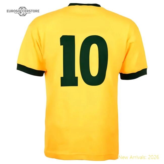 Official Football Brazil Legend Jersey (bra) Fit Casual