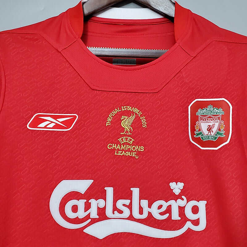 2004-2005 Liverpool Home Champions League retro kit
