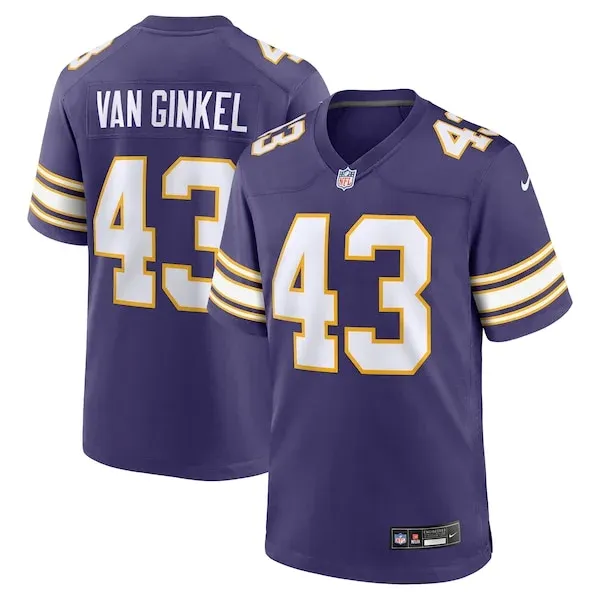 None Game Football Jersey - Purple M | game day jersey | NFL Football