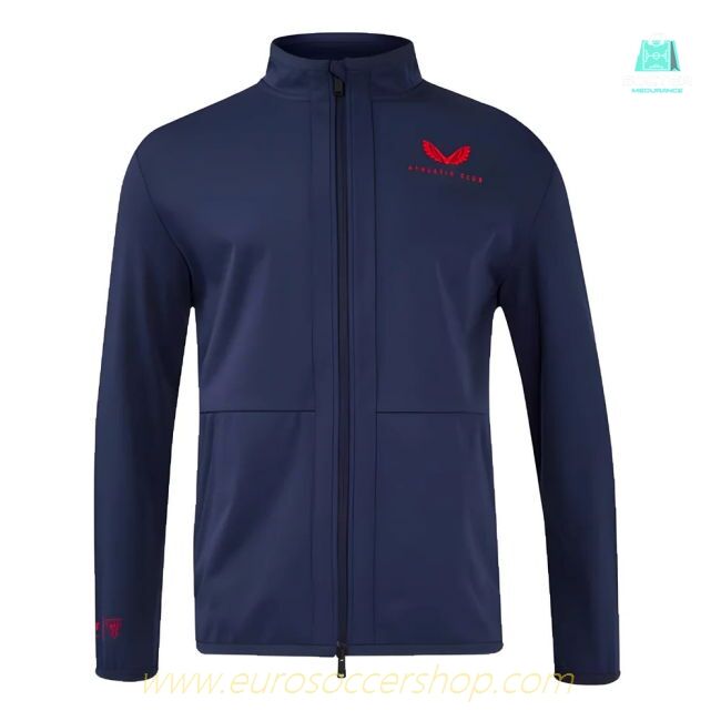 2024-2025 Athletic Bilbao Travel Jacket (Navy)