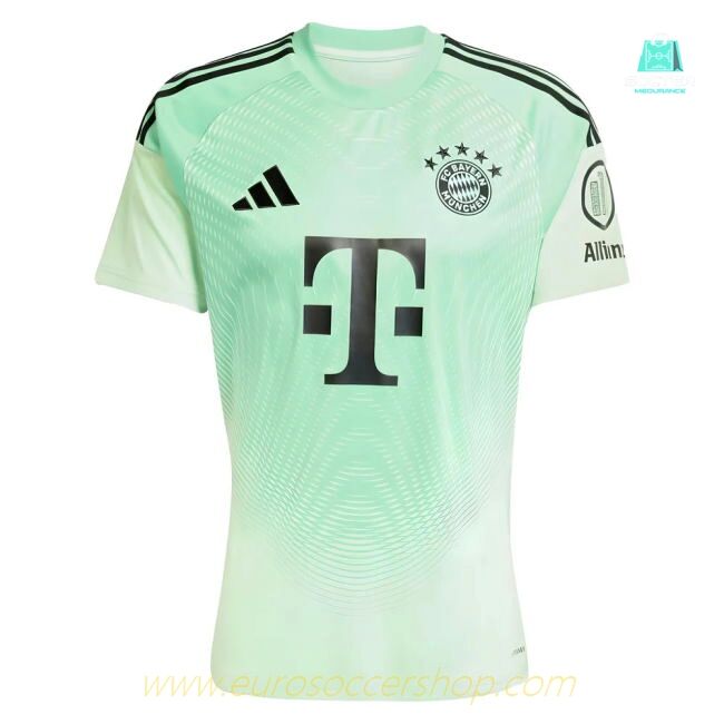 2025-2026 Bayern Munich Home Goalkeeper Shirt (Glory Mint)