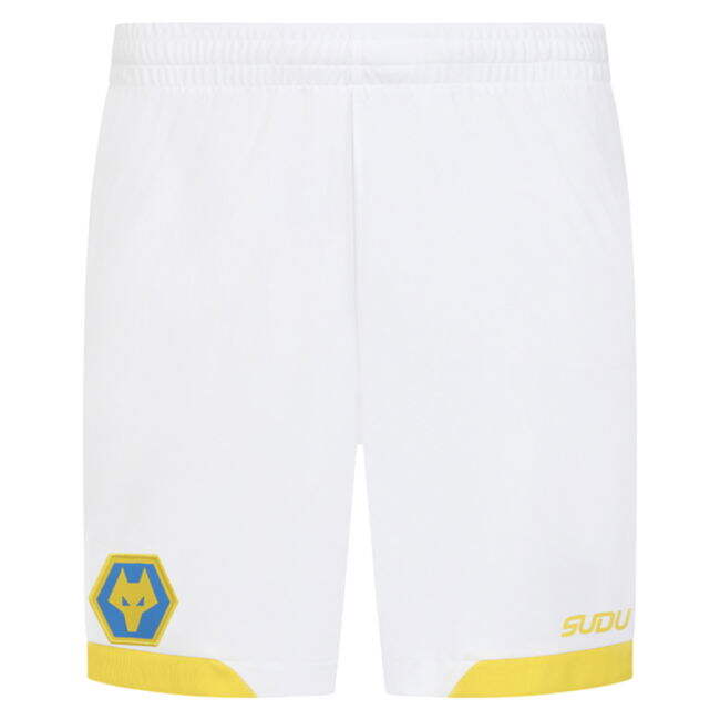 Value Pack 2025-2026 Wolves Third Shorts (White) Premium Quality Jersey