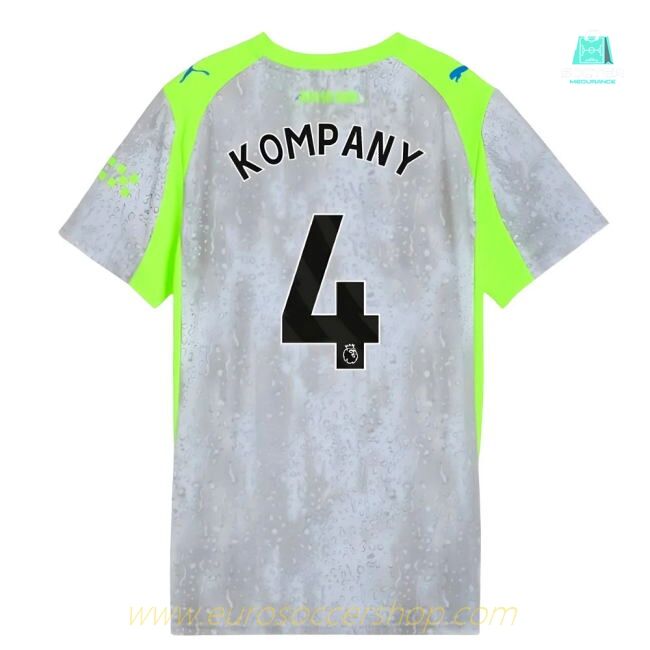 2025-2026 Man City Third Shirt (Womens) (Kompany 4)