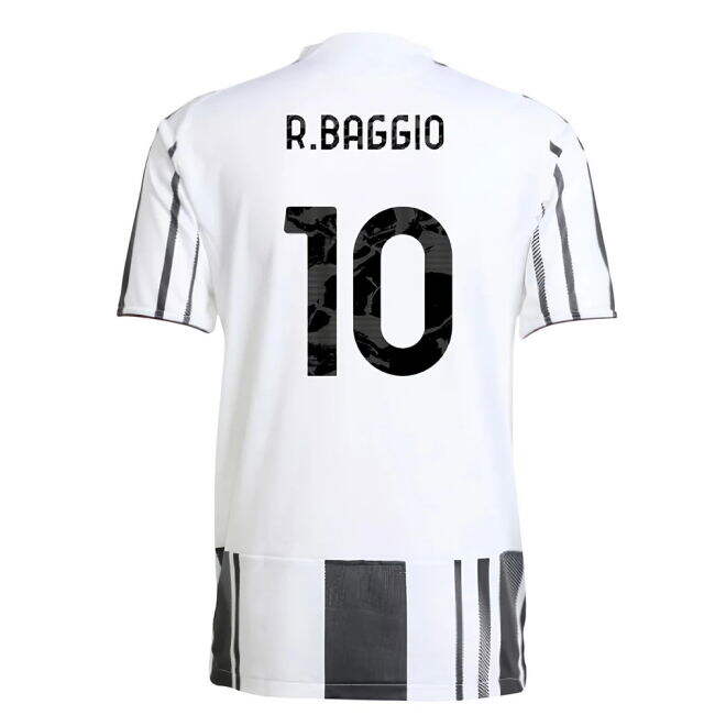 Juve Juventus Authentic Home Shirt R Baggio #10 Match Quality Pass...