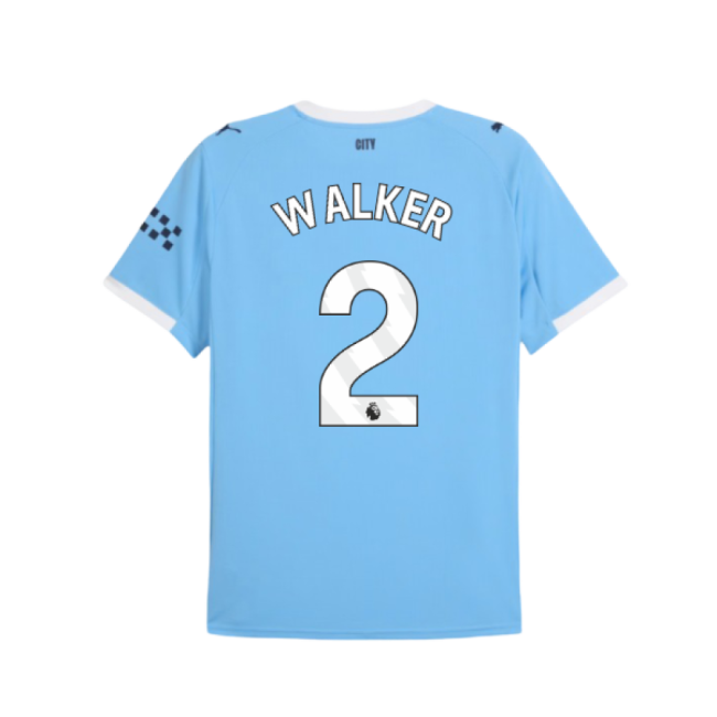 Men's 2025-2026 Man City Home Shirt (Walker 2)