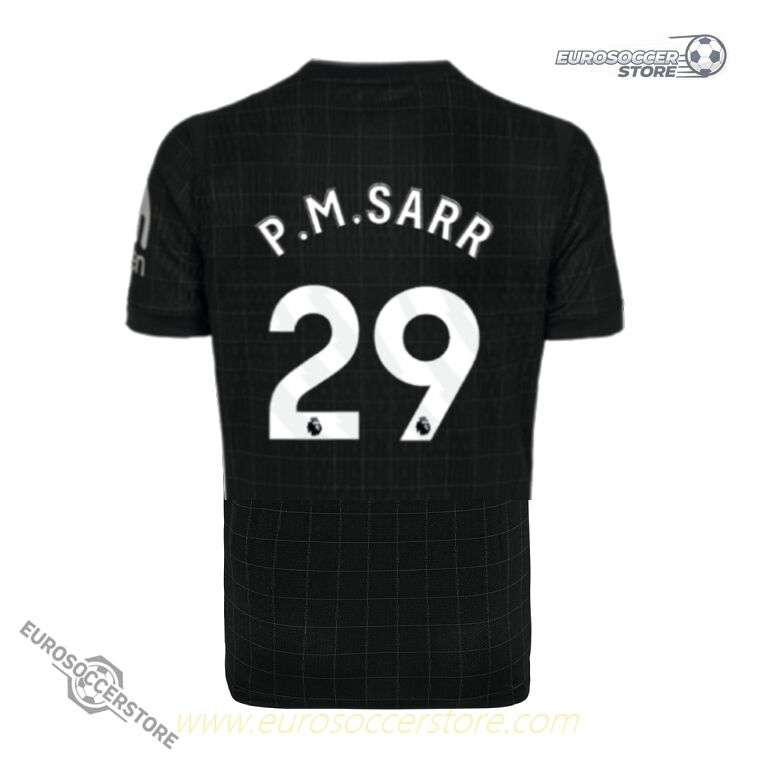 Away Jersey of Tottenham Hotspur with P.M.SARR 29 for the 25-26 Season