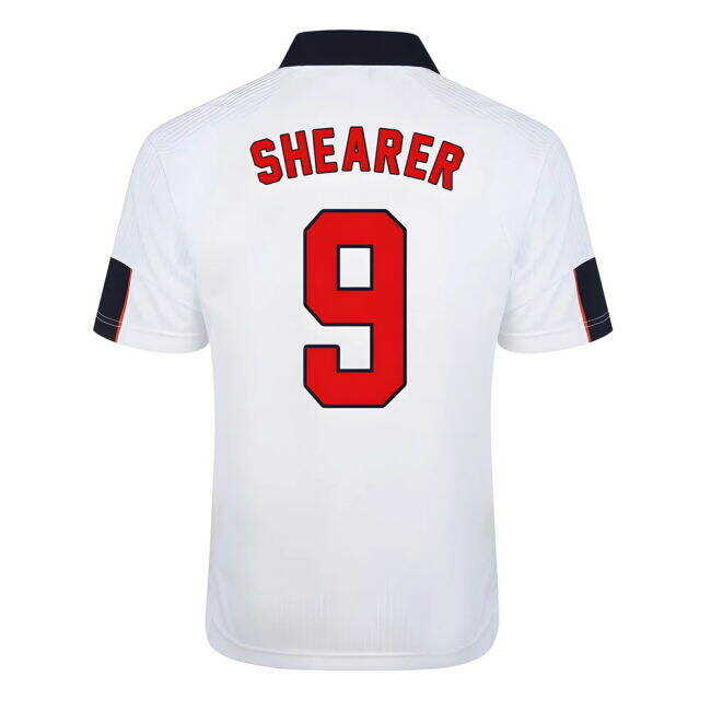 Low Cost Score Draw England World Cup 1998 Home Shirt (Shearer 9) Mature