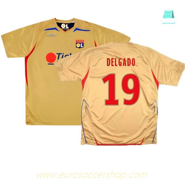 Lyon 2007-08 Away Shirt (XL) (BNWT) (Delgado 19)