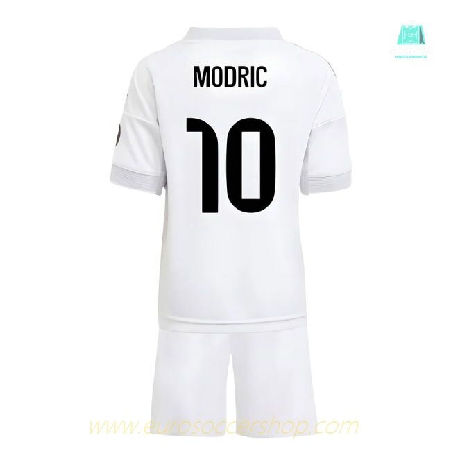 2025-2026 Real Madrid Home Mini Kit (Modric 10)