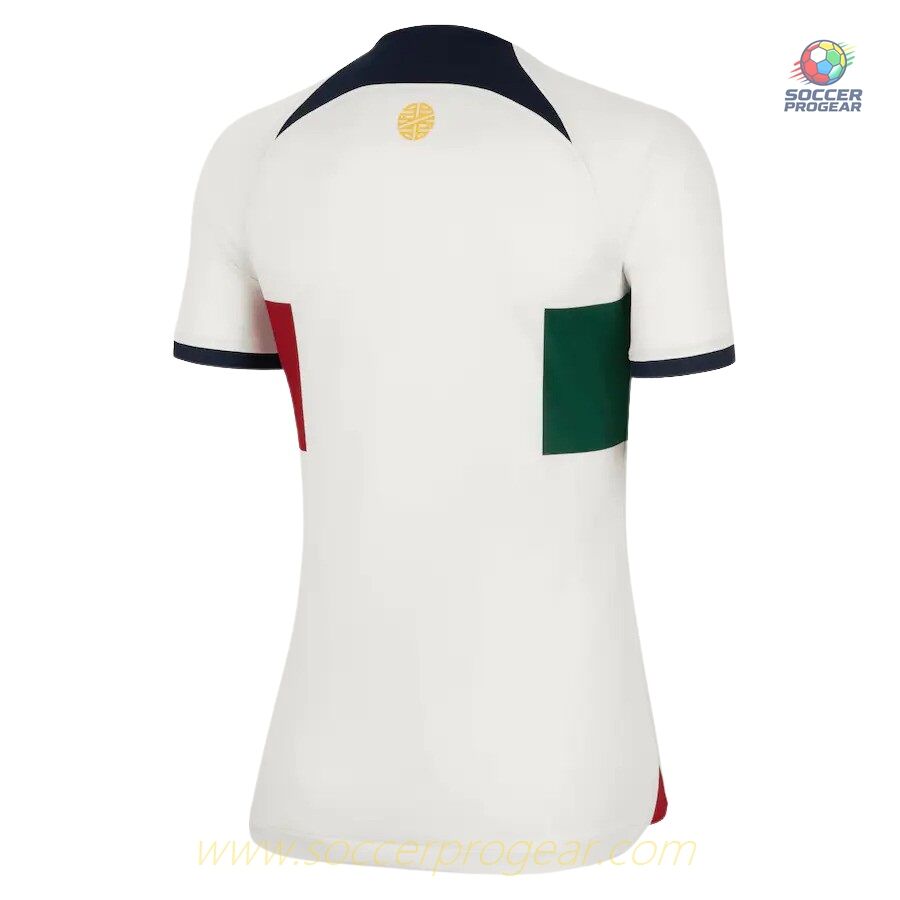 WOMEN'S JERSEY PORTUGAL AWAY WORLD CUP 2022