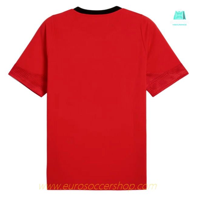 2025-2026 AC Milan Training Jersey (Red) (Ronaldo 99)