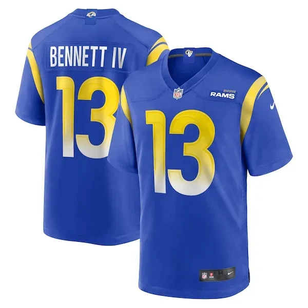 Los Angeles Rams Stetson Bennett Game Jersey - Royal | NFL Player J...