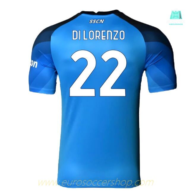 Napoli 2022-23 Player Issue Home Shirt (3XL) (Di Lorenzo 22) (Excellent)