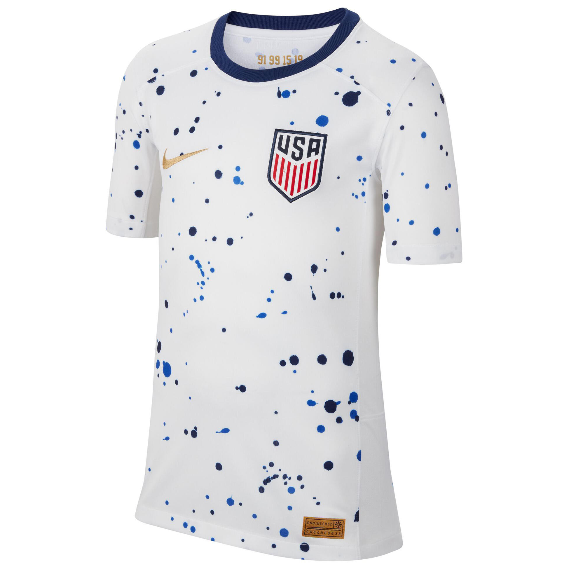 licensed gear Support Usa with Nike Home Jersey - premium-grade