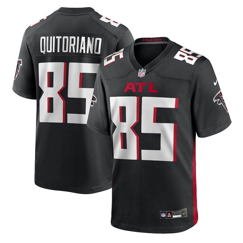 None Teagan Quitoriano ATL Falcons Top-Grade Game Jersey Football Appa