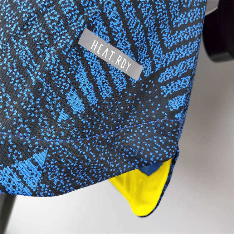 Manchester United 21-22 Third Blue Soccer Jersey Football Shirt