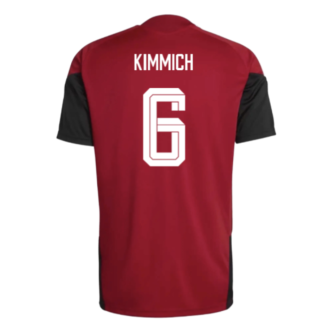 Retro Germany 2026-2027 Germany Training Jersey (Red) (Kimmich 6) f...