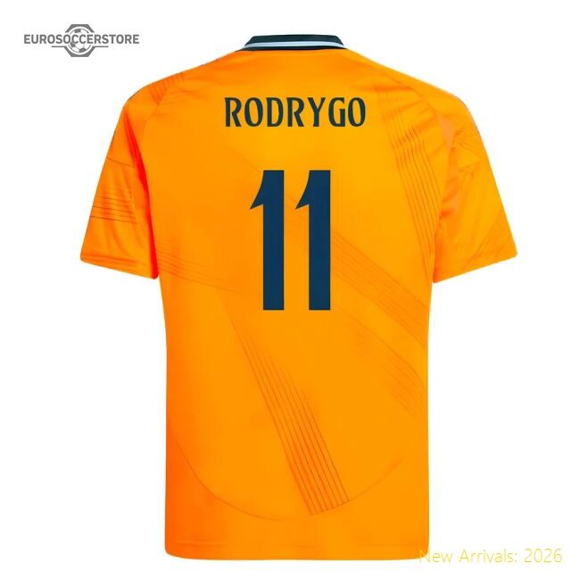 Excellent 2024-2025 Real Madrid Alternate Jersey (kids) (rodrygo 11)